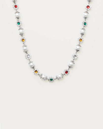 en route jewelry - Daisy Pearl Necklace