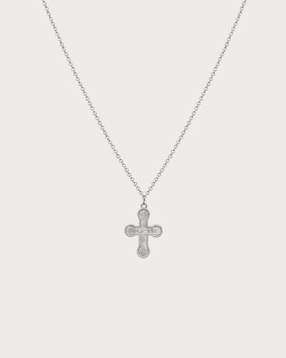 en route jewelry - Mini Cross Pendant Necklace 迷你十字架項鍊