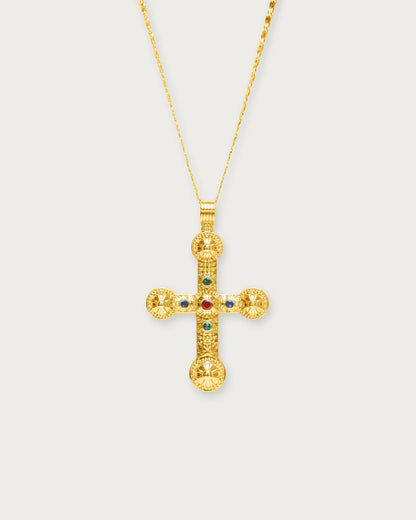 en route jewelry - XL Cross Chain