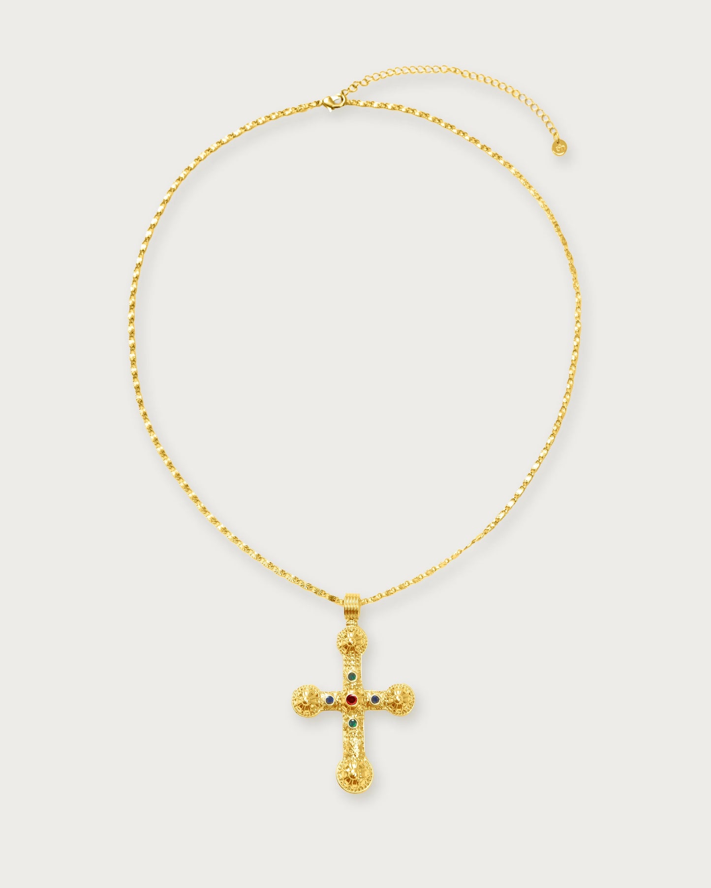 en route jewelry - XL Cross Chain