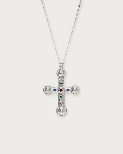 en route jewelry - XL Cross Chain