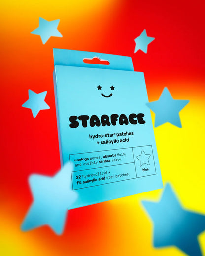 [現貨] Starface Pimple Patches 星星痘痘貼 - Salicylic Acid 藍色 紙盒裝32入