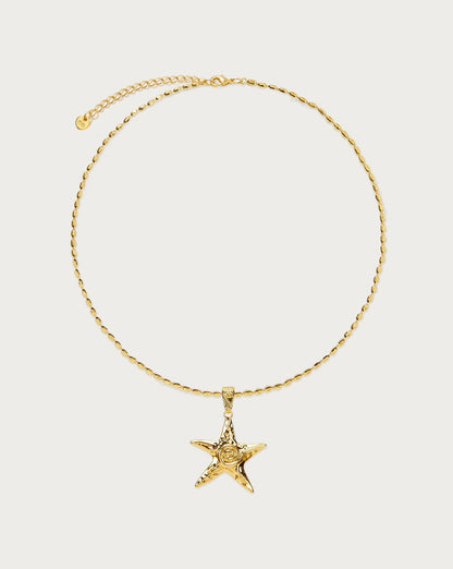 [預購] en route jewelry - Gold Starfish Necklace 海星項鍊