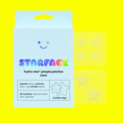 [現貨] Starface Pimple Patches 星星痘痘貼 - Clear Star 紙盒裝32入