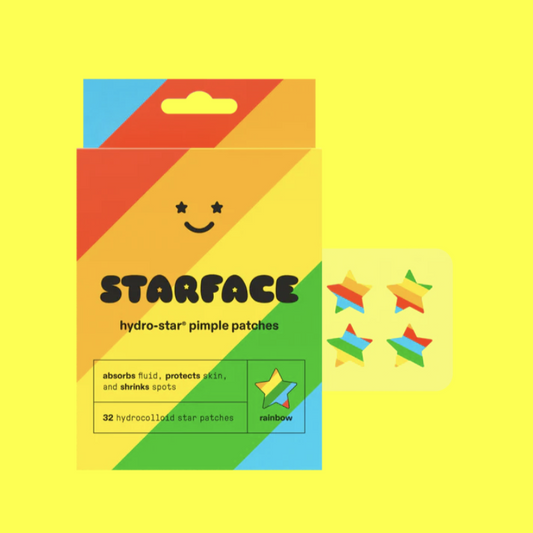 [現貨] Starface Pimple Patches 星星痘痘貼 - Rainbow Star 紙盒裝32入